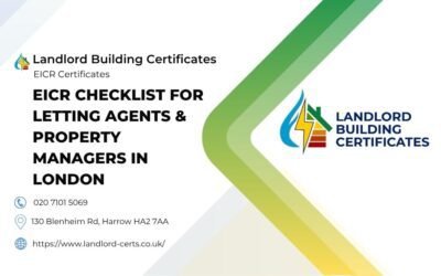 EICR Checklist for Letting Agents & Property Managers In London