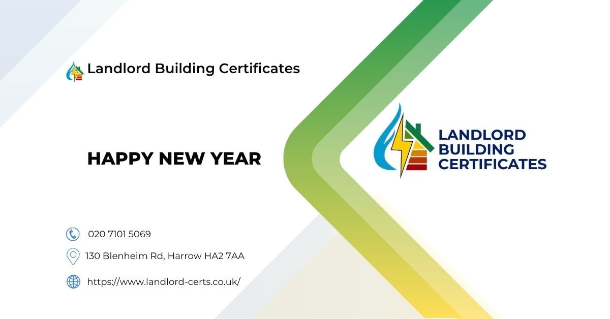 Happy New Year - Landlord Building Certificates