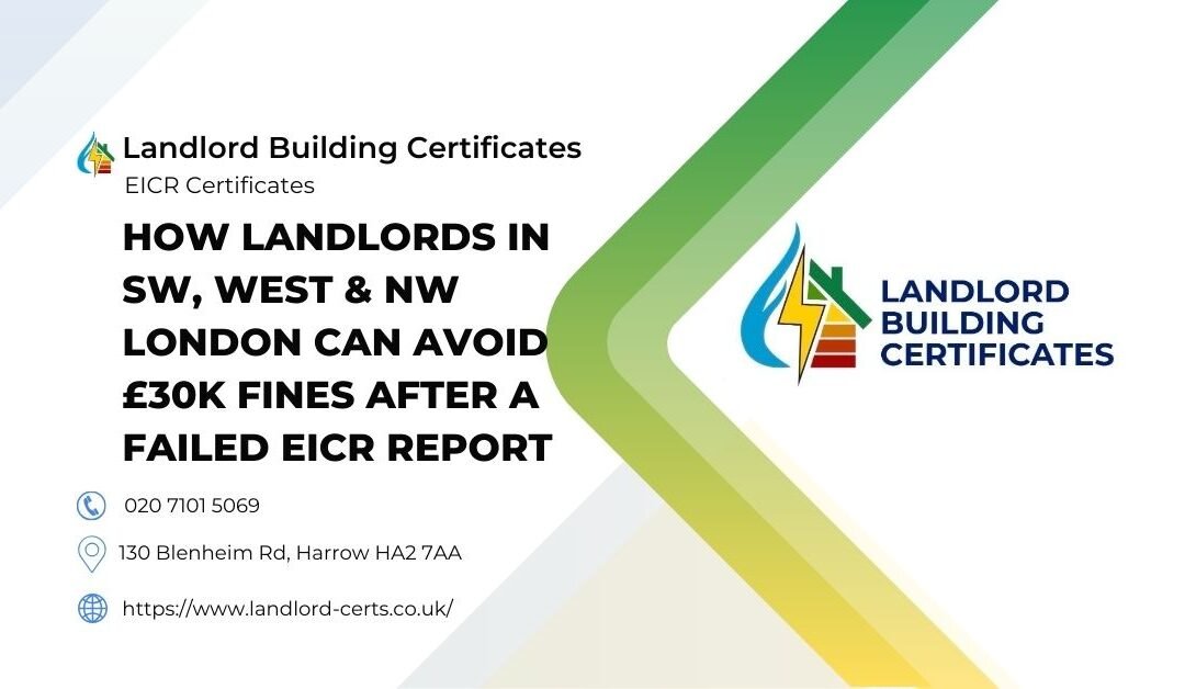 How Landlords in SW, West & NW London Can Avoid £30K Fines After a Failed EICR Report