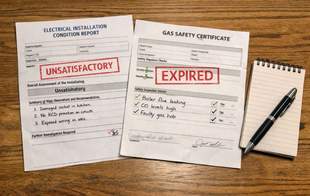 Can a London council refuse to issue a landlord licence if your safety certificates have expired?