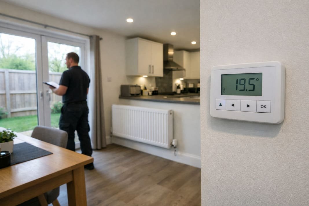 EPC Certificate London rental home energy performance inspection service for landlord compliance and property efficiency – Illust